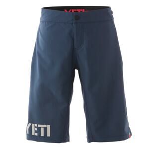 Yeti Men’s Cycling Trail Mountain Bike Shorts Riding Racing Navy Blue Small